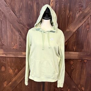 Nike Women's Light Green Hoodie Size Small